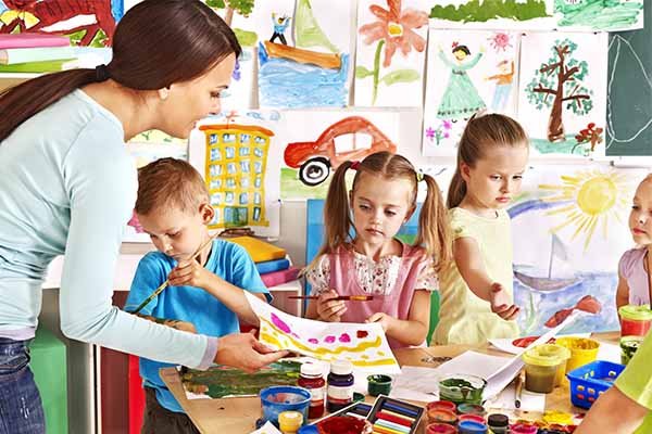 Kindergarten kids in Gahanna OH